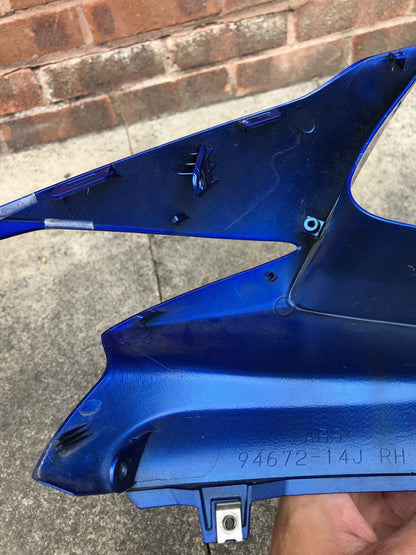 Suzuki GSXR 600 2014 Upper Right Nose Cone Fairing GSXR 750 OEM 2011-2018 OEM