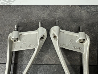 Aprilia RS660 2021 Pillion Footrests Foot pegs Only 6220 Miles 2022-2025 OEM