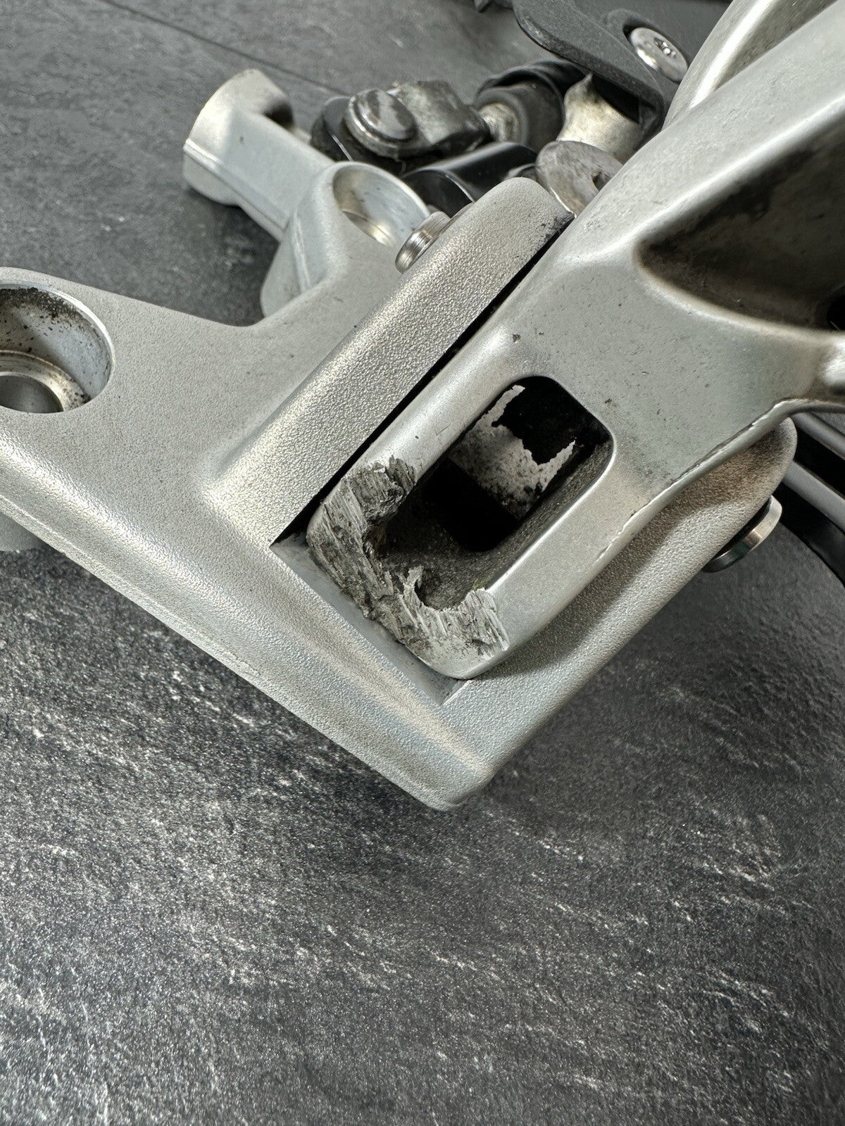 Triumph TIGER 900 GT PRO 2022 Right Footrest Rearset Rear Brake 6337m 2020-2023