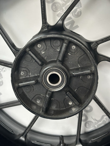 Yamaha MT07 ABS 2014 - 2017 Rear Wheel Rim Ever So Slightly Out Of Alignment OEM
