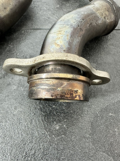 Aprilia Tuono V4 1100 Factory 2020 Rear Downpipes Exhaust 6889 Miles OEM 2019