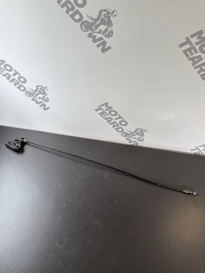 Triumph Street Triple 675 675R Seat Lock Latch Cable Seat Cable OEM 675R Cable