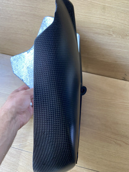 Ducati panigale 1199 carbon Fibre exhaust cover