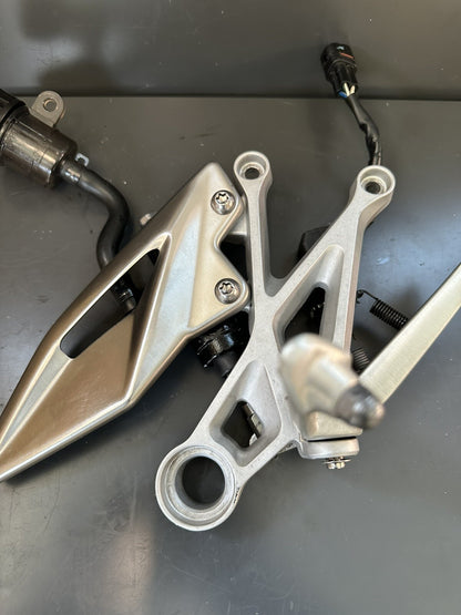 Triumph Street Triple 765 RS Right Rearset Footrest Rear Right Assembly 2017-19