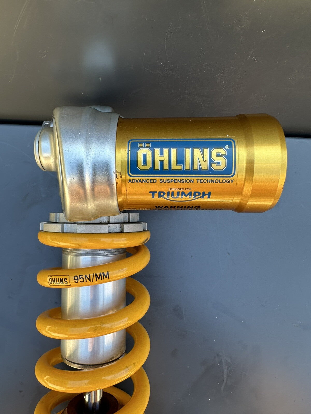 TRIUMPH STREET TRIPLE 765 RS OHLINS REAR SHOCK 2020 *UK ONLY* Ohlins Rear Shock
