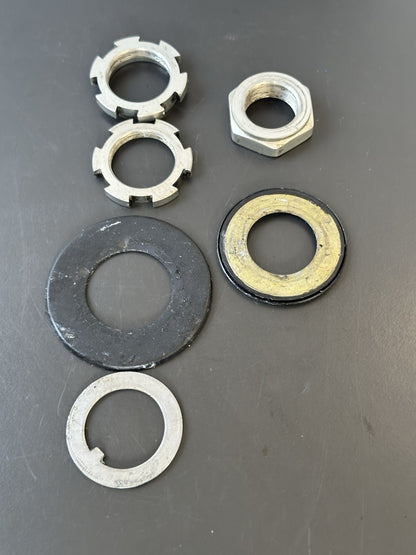 Triumph Street Triple 675 675R Front Forks Top Yokes Nuts Bolts 2007-2011 OEM