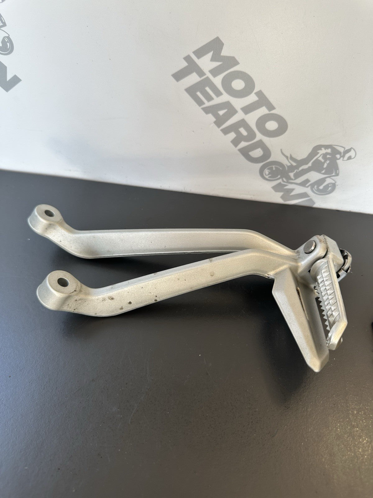 TRIUMPH STREET TRIPLE Right Pillion Footrest Hanger- 765R 765RS T2081987 2017-19