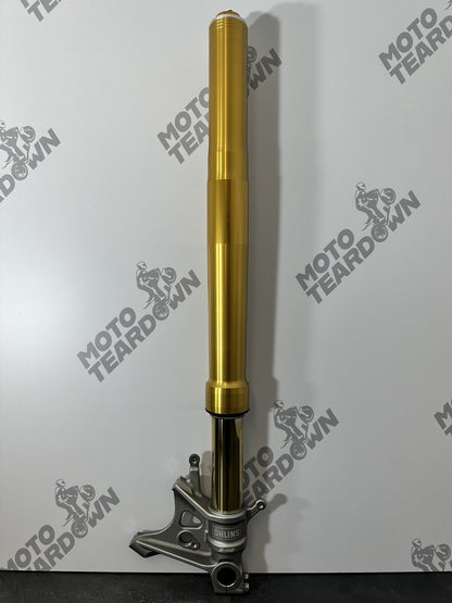 Aprilia Tuono V4 1100 Factory 2020 Right OHLINS NIX EC Fork 6889 Miles OEM 2019