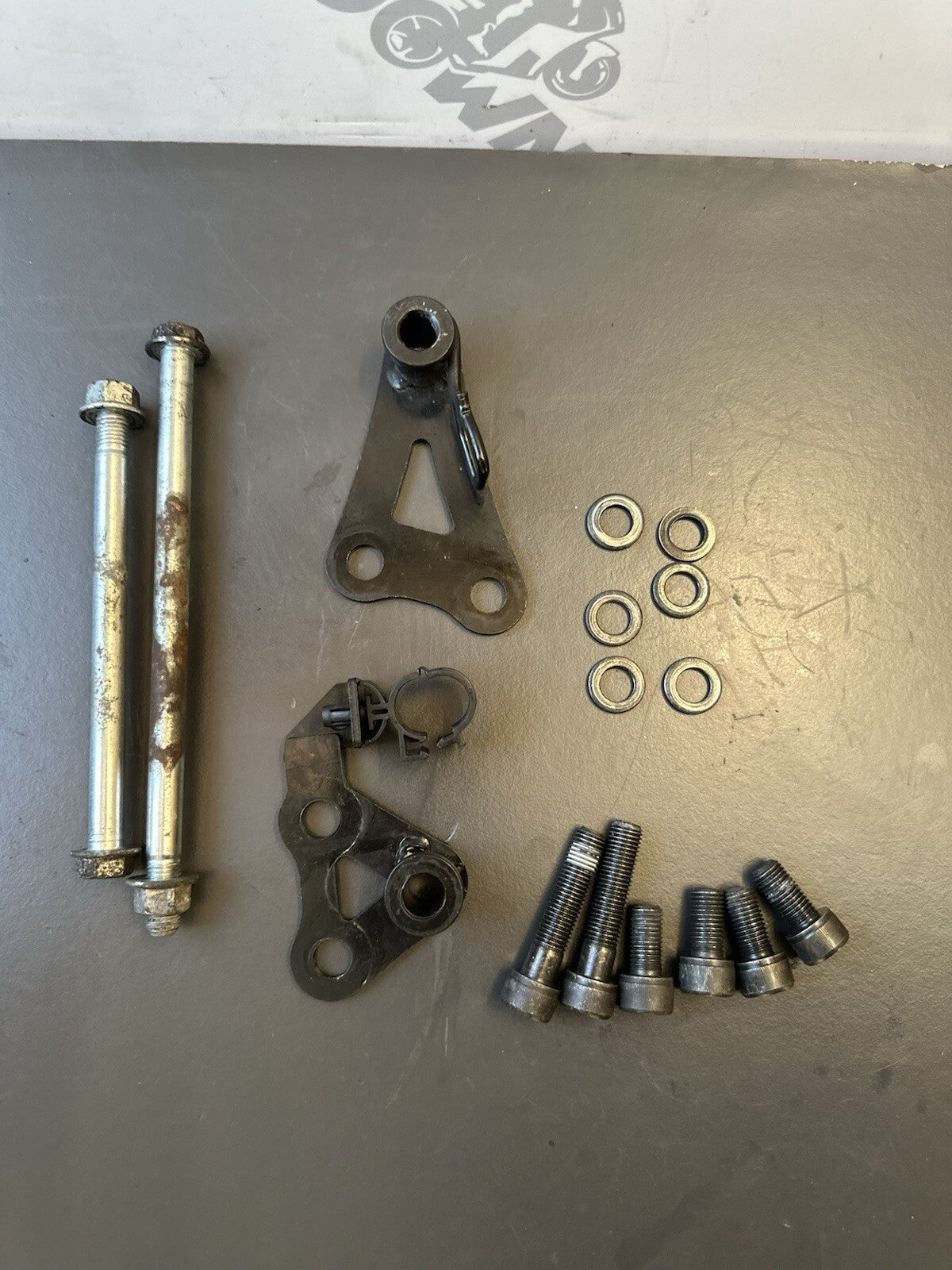 Yamaha MT-03 ABS 2020- Engine Mount Bolts & Brackets NOT COMPLETE SET