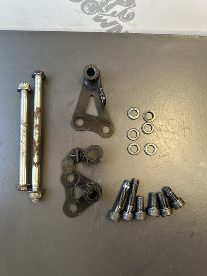 Yamaha MT-03 ABS 2020- Engine Mount Bolts & Brackets NOT COMPLETE SET