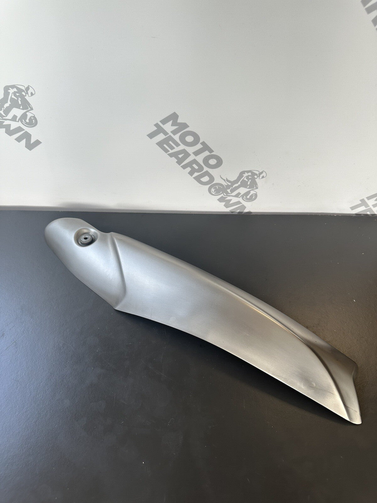 Triumph Speed Triple 1050RS 2019 2020 exhaust shield Exhaust Heat Shield OEM