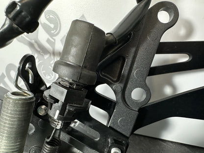 Yamaha R7 690 2024 Right Footrest Hanger Rearset Brake Lever 1784m 2022 2023