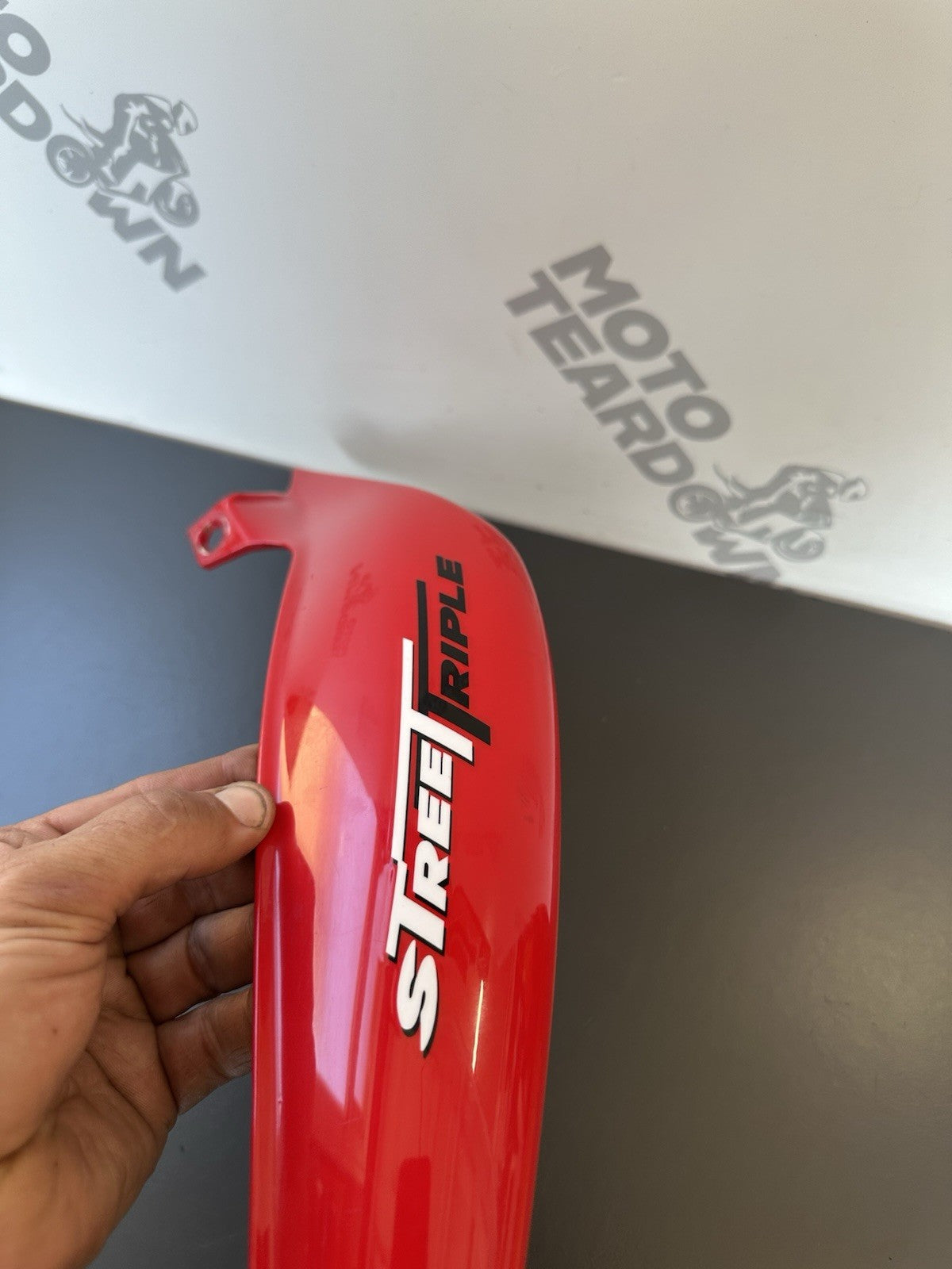 TRIUMPH STREET TRIPLE 675 Right rear Panel RT Rear Fairing T2307571 2007-11 OEM