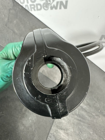 Triumph Street Triple 675 R 2015 Throttle Assembly Cables 2013-2016 16470 Miles