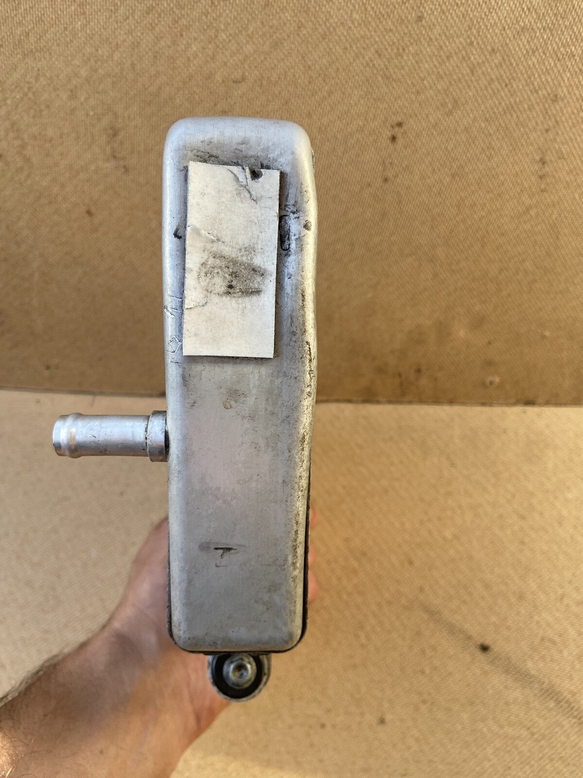 Aprilia RSV4 RF Oil Radiator 2018 Aprilia RSV4 RF Oil Cooler Radiator OEM