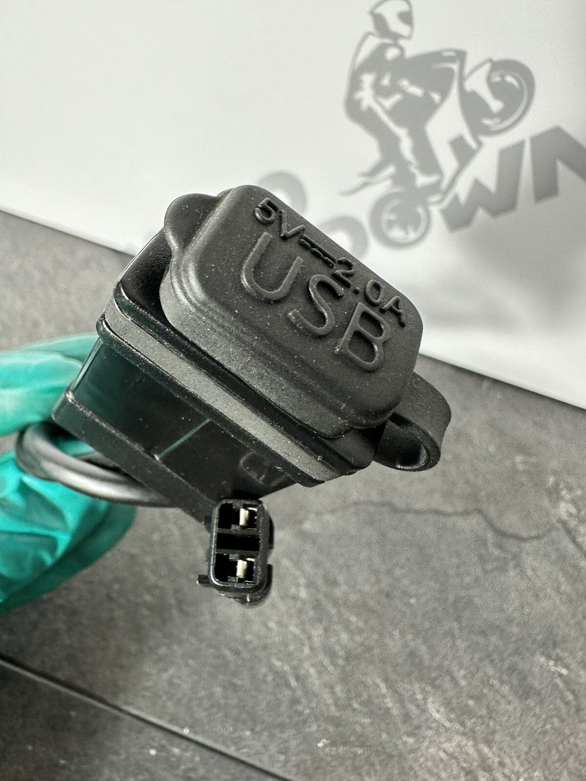 Triumph Street Triple 765 RS 2017 USB Connector Socket 10580 Mile 2018-2024 OEM