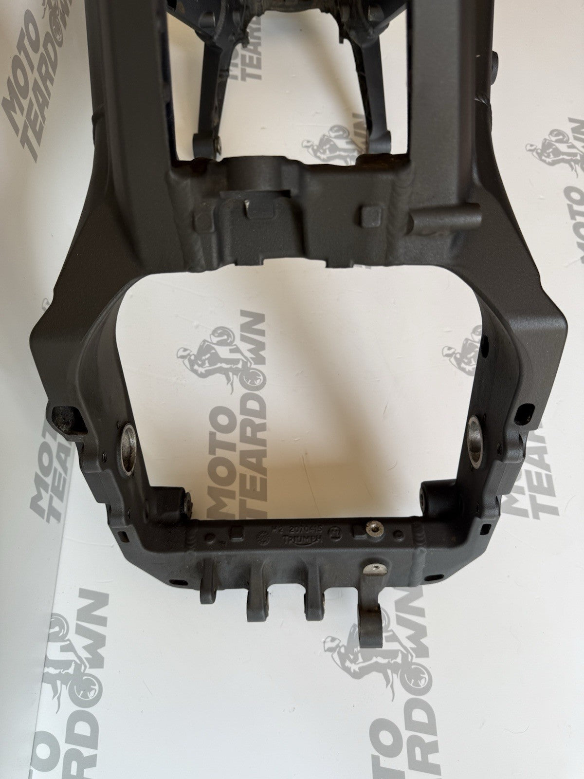 Triumph Street Triple 675R Frame Chassis 675R Chassis CAT N OEM READ DESCRIPTION