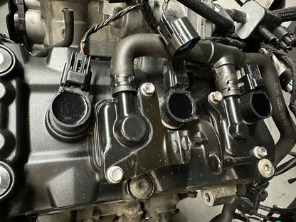 Triumph TIGER 900 GT PRO 2022 Engine Loom & Throttle Bodies 6337 Mile 2020-2023