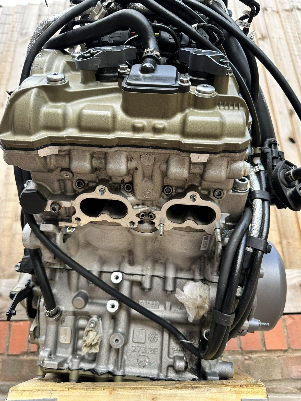 Ducati Multistrada V4 Pikes Peak 2022 Engine Wiring Loom Throttle Bodies 2023
