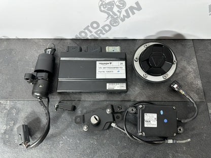 Triumph TIGER 900 GT PRO 2022 Lockset *READ DESCRIPTION* 6337 Mile 2020-2023 OEM