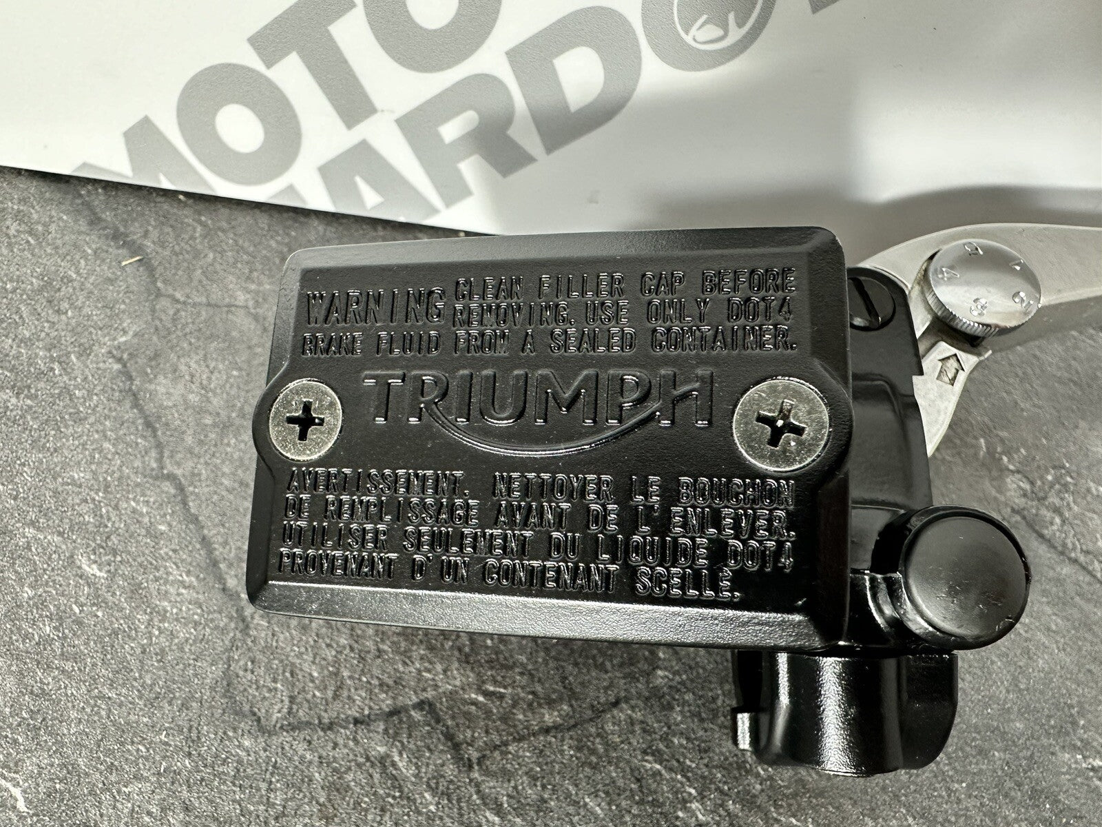Triumph Trident 660 2022 Front Brake Mastercylinder 2962 Miles 2021-2024 OEM