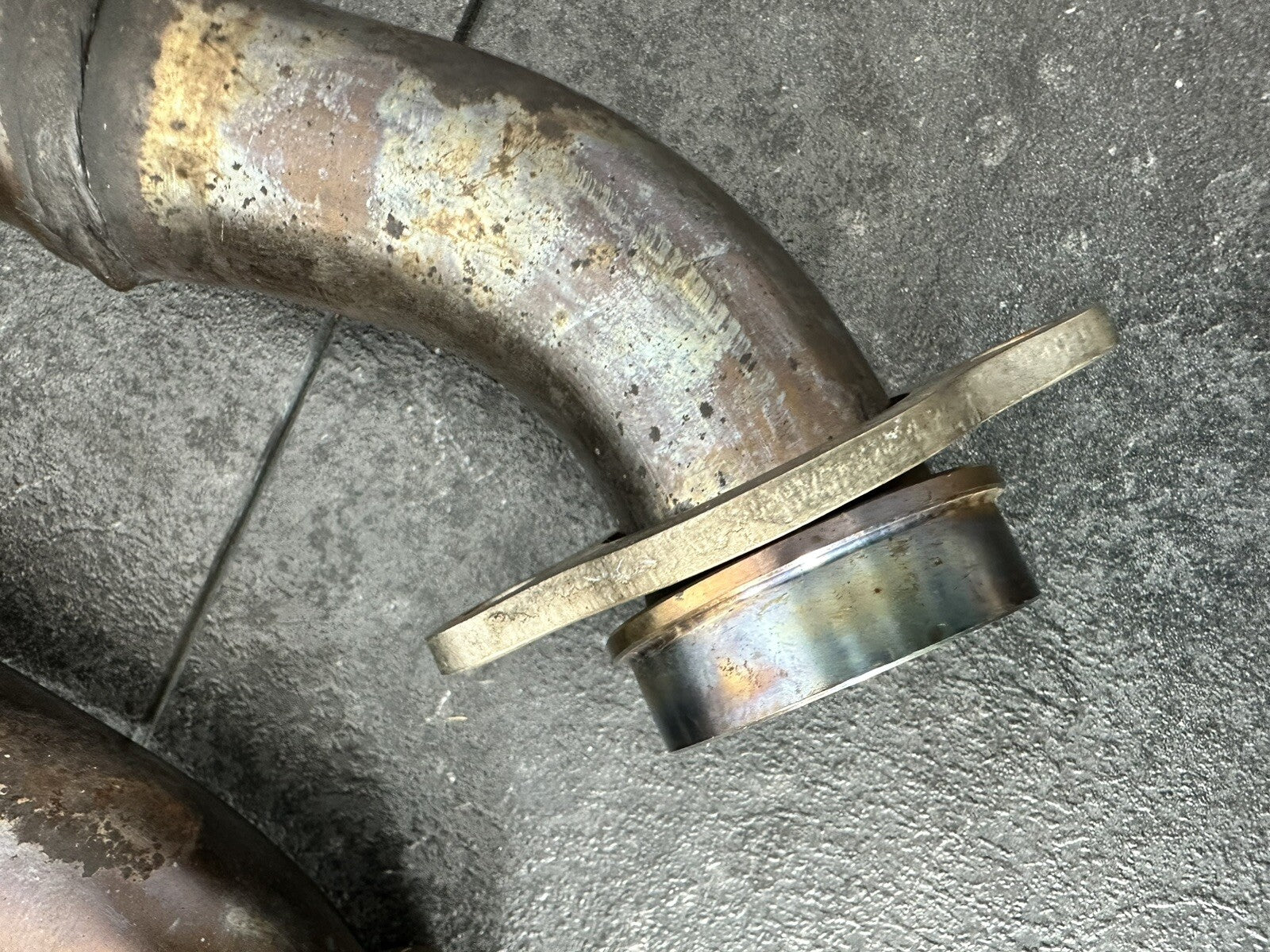 Aprilia Tuono V4 1100 2021 Rear Exhaust Downpipe Link 6606 Miles 2022-2024 OEM