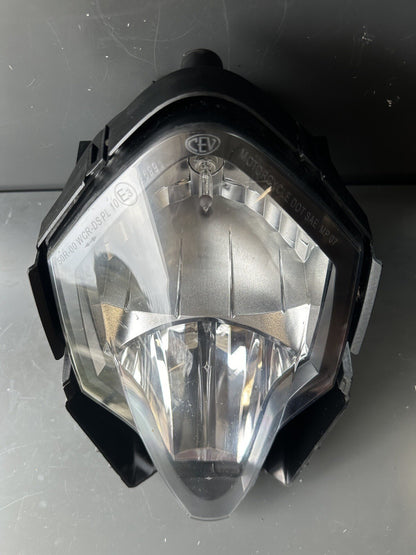 KTM 1190 RC8 2008-2013 HEADLIGHT KTM RC8 Headlight KTM 1190 Headlight OEM