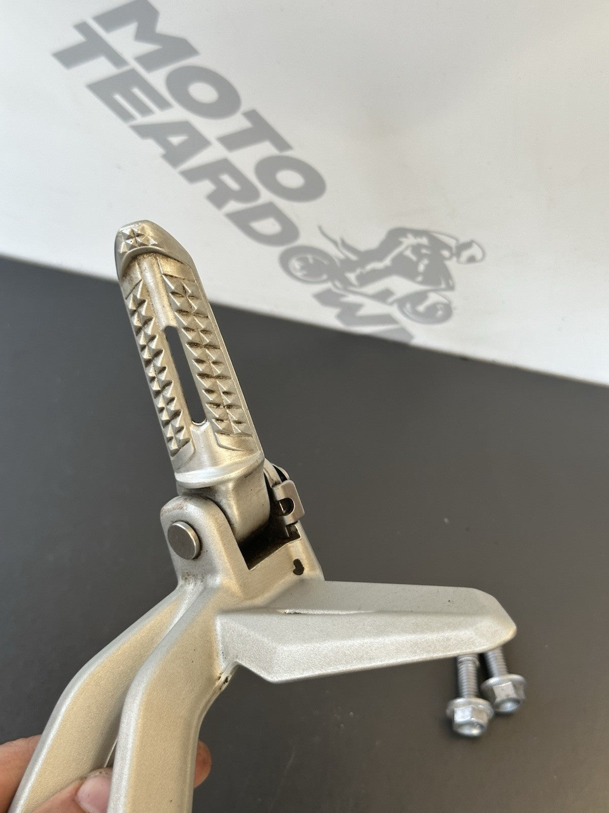 TRIUMPH STREET TRIPLE Right Pillion Footrest Hanger- 765R 765RS T2081987 2017-19