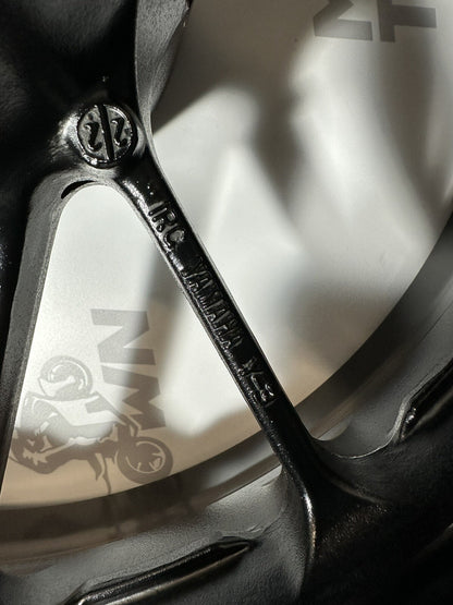 Yamaha R7 690 2024 Rear Wheel Rim Black Only 1784 Miles 2022 2023 OEM MT07