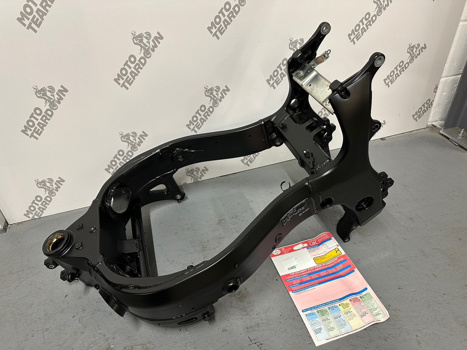 Suzuki GSXR 1300 2016 HAYABUSA Main Frame Chassis *CATEGORY N* 18408 Miles GEN 2