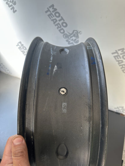 TRIUMPH STREET TRIPLE 675 Rear Wheel 675R Rear Rim OEM 2007-2011 Rear Wheel