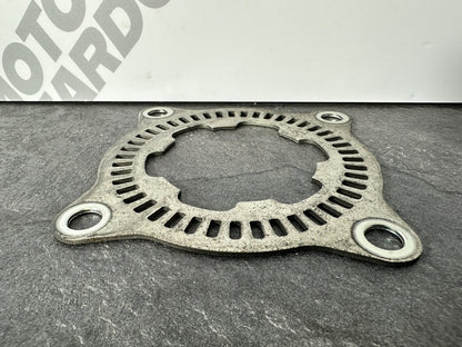 Kawasaki Z800 2016 Rear ABS Phonic Disc Ring Rotor 12691 Miles 2013-2018 OEM