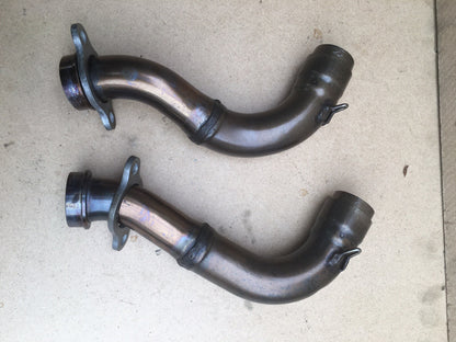 APRILIA TUONO V4 1100 Factory Exhaust Down Pipes Tuono V4 Exhaust Pipes OEM