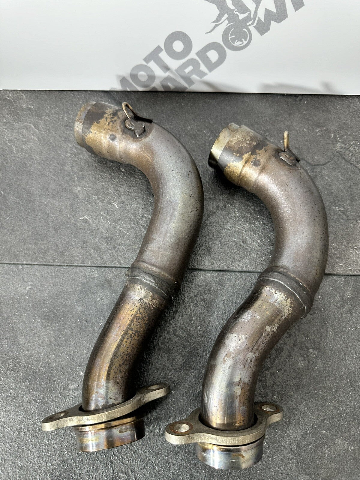 Aprilia Tuono V4 1100 2021 Rear Exhaust Downpipe Link 6606 Miles 2022-2024 OEM