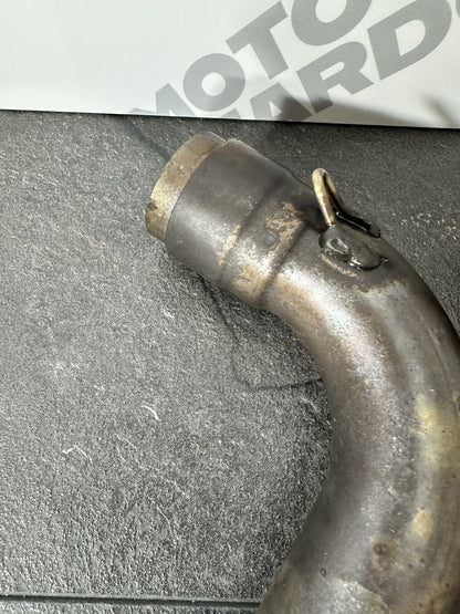 Aprilia Tuono V4 1100 Factory 2020 Rear Downpipes Exhaust 6889 Miles OEM 2019