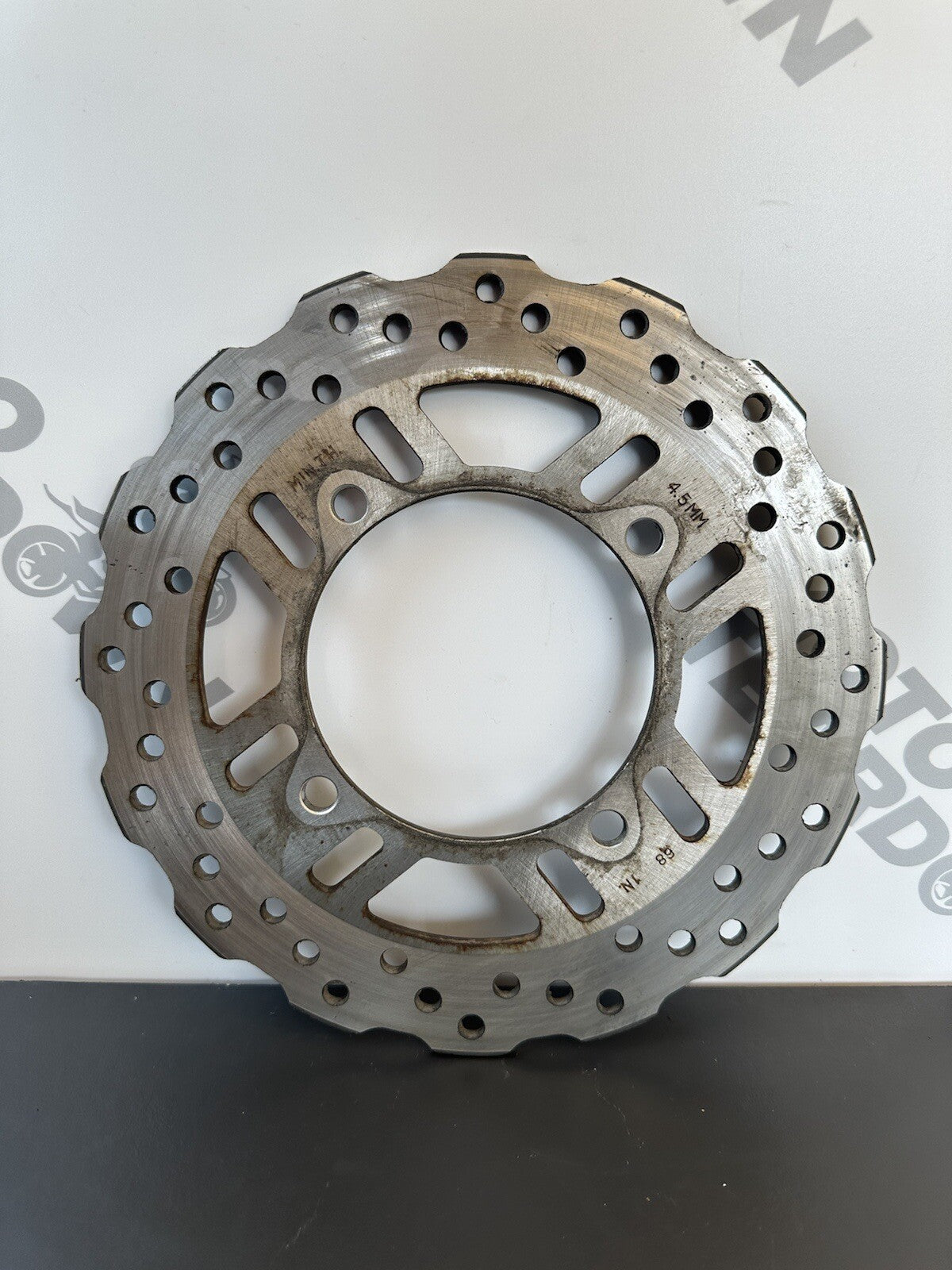 KAWASAKI Z900 ZR900 Rear Brake Disc 2022 Kawasaki Z900 Rear Brake Disc 4665 Mile