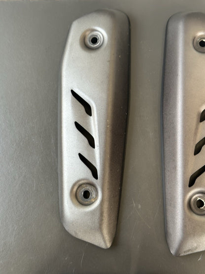 Triumph Street Triple 765RS 765R S Radiator End Plates Brackets 2017-2019 *GREY*