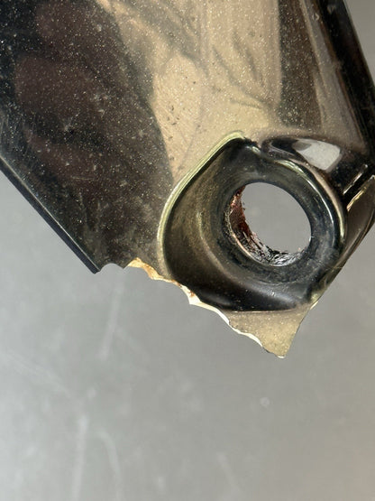 TRIUMPH STREET TRIPLE 675R FRONT MUDGUARD FENDER GLOSS BLACK *SEE DESCRIPTION*