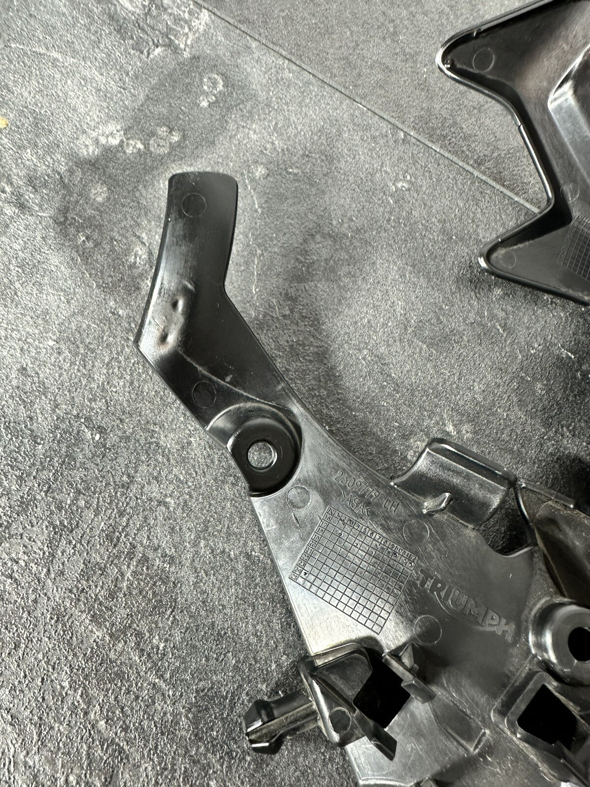 Triumph Street Triple 765 RS 2018 Frame Infill Panels Inserts 15244m 2017-2020