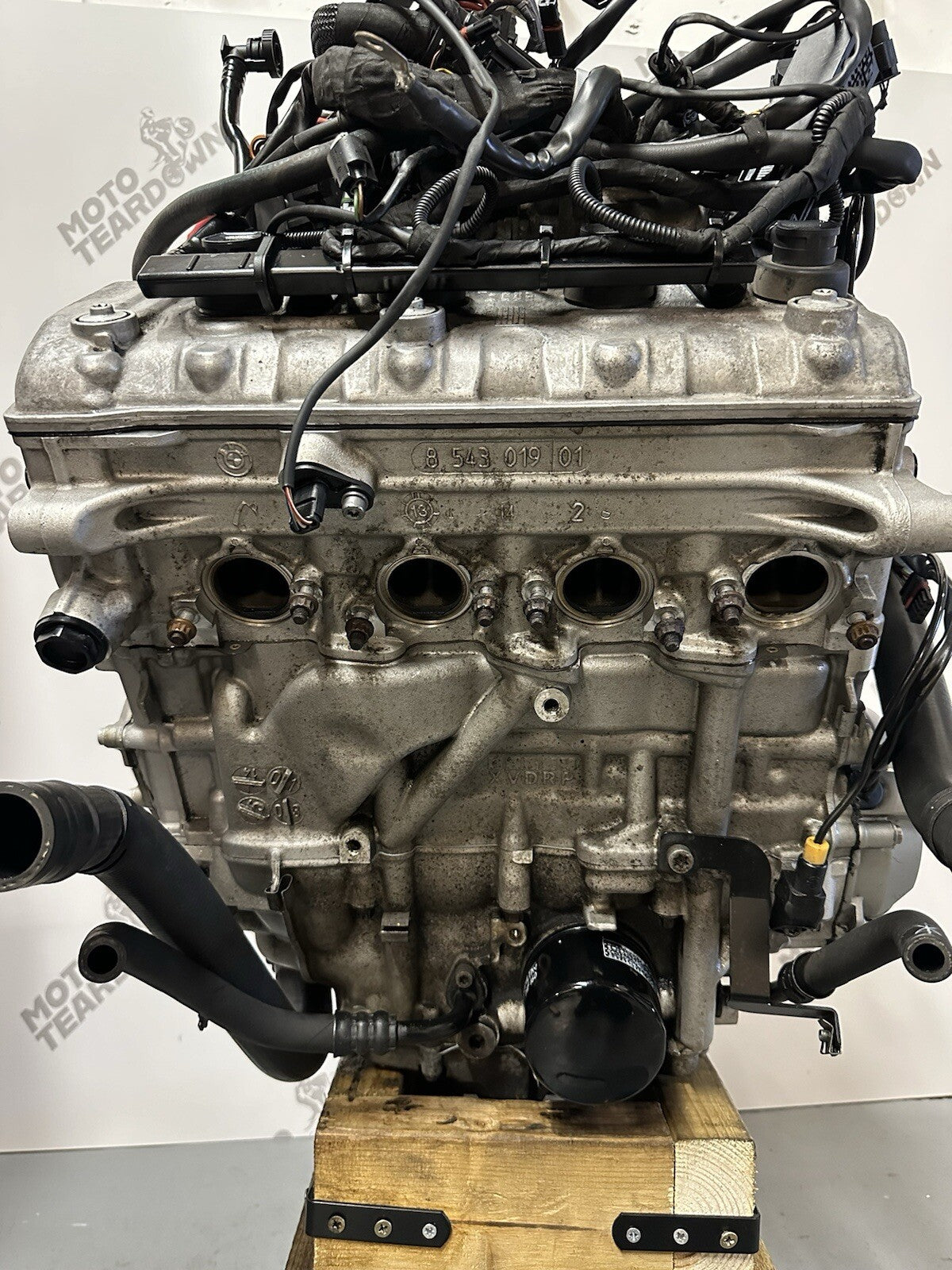BMW S1000R Complete Engine Throttle Bodies And Wiring Loom 2014 16,807 Miles
