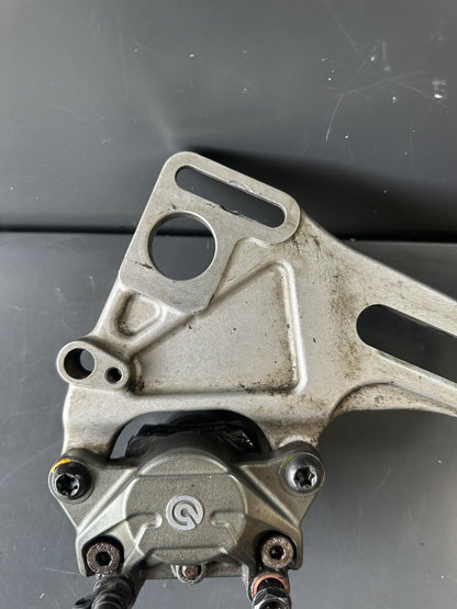 KTM 1190 RC8 R 2009-10 BREMBO REAR BACK BRAKE CALIPER & MOUNT