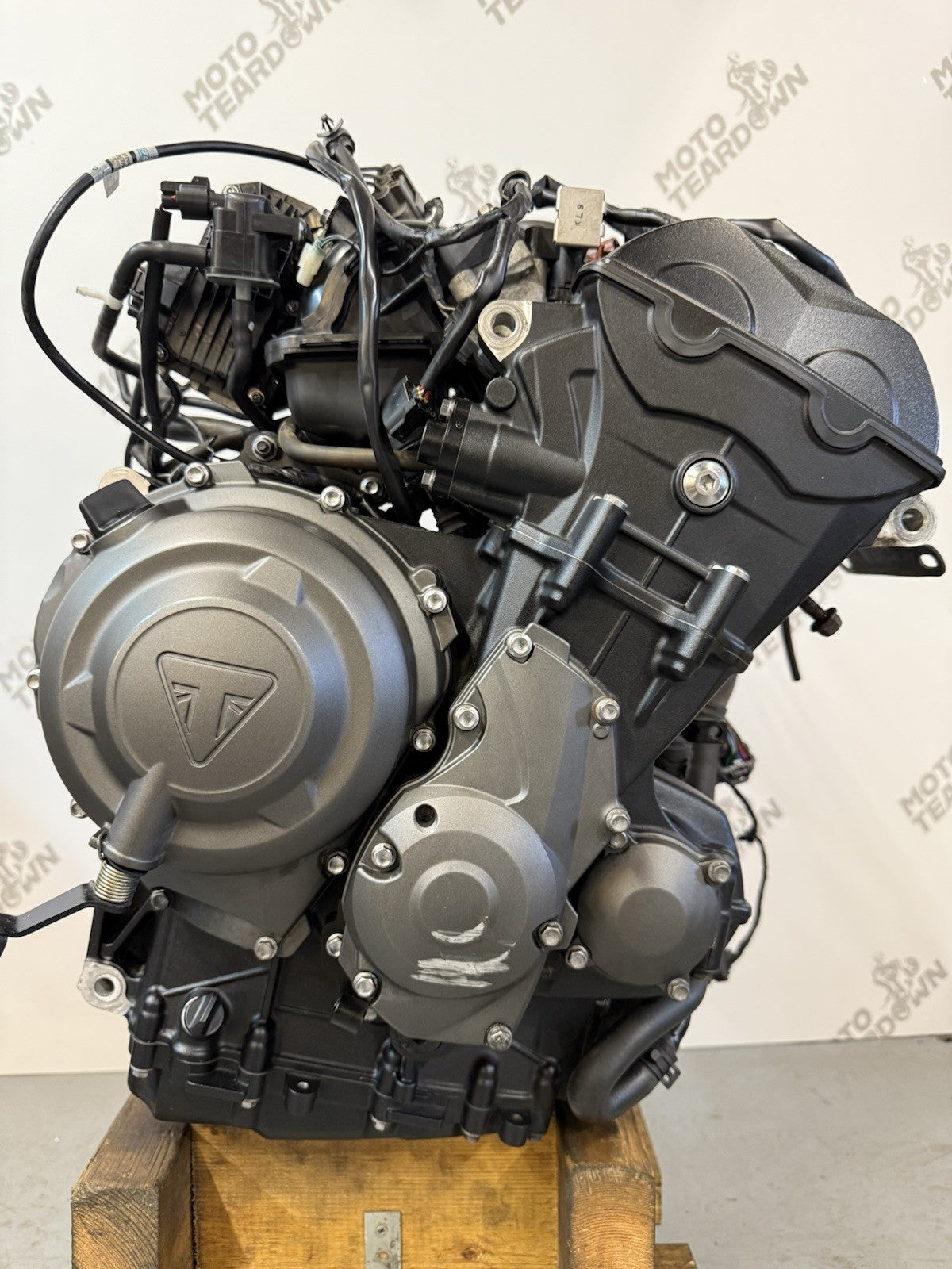 TRIUMPH TRIDENT 660 Engine 2021-2023 Trident 660 Engine, Loom, Throttle Bodies