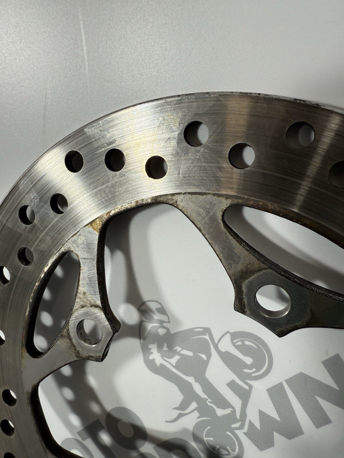 Triumph Street Triple 765 RS 2021 Rear Brake Disc 21650 Miles 2020-2022 OEM