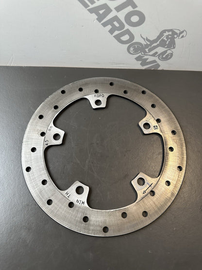 KTM 125 Duke rear brake disc 2024 - 2025 KTM 125 Duke Rear Brake Disc 51 Miles