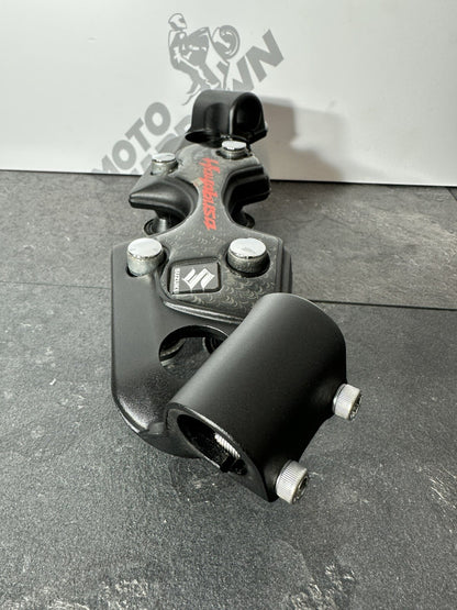 Suzuki GSXR 1300 2016 HAYABUSA Handlebar Holder Top Yoke Cover 18408 Miles OEM