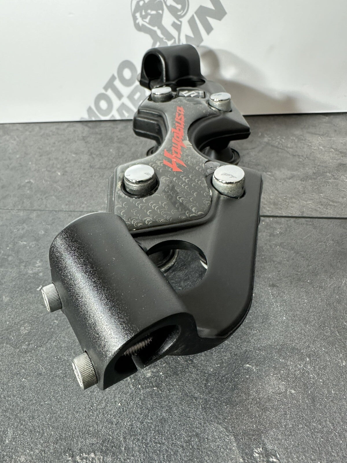 Suzuki GSXR 1300 2016 HAYABUSA Handlebar Holder Top Yoke Cover 18408 Miles OEM