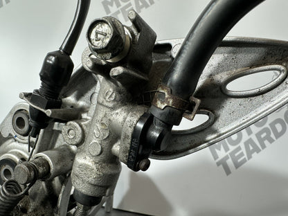 Suzuki GSXR 1300 2016 HAYABUSA Right Rearset Footrest Rear Brake 18408 Miles OEM
