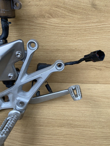 Triumph Street Triple 765RS Right Rearset Footrest Rear Right Assembly 2017-2019