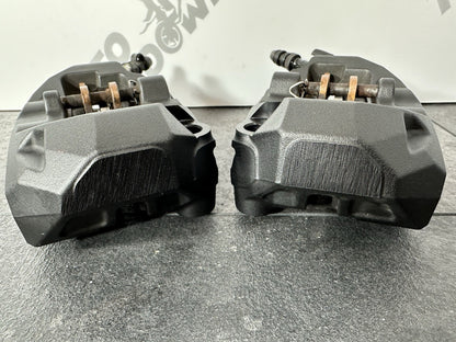 Aprilia RS660 2021 BREMBO Brake Calipers & Pads Only 6220 Miles 2022-2025 OEM