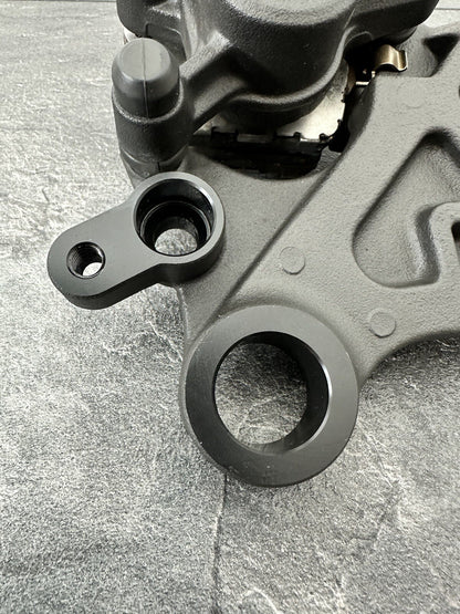 Kawasaki ZX6R 636 ABS 2016 NISSIN Rear Brake Caliper & Hanger 8655m 2013-2015